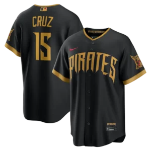 Pirates Oneil Cruz Black 2026 City Connect Jersey Stitched