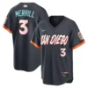 Padres Jackson Merrill Obsidian 2026 City Connect Jersey Stitched