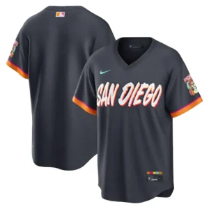 Padres Obsidian 2026 City Connect Jersey Stitched
