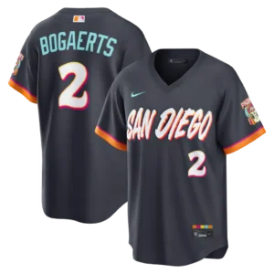 Padres Xander Bogaerts Obsidian 2026 City Connect Jersey Stitched