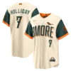 Orioles Jackson Holliday Natural 2026 City Connect Jersey Stitched