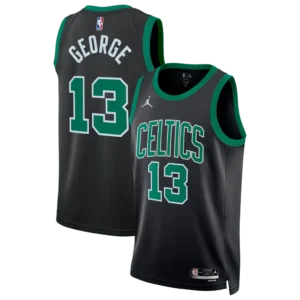 Celtics 2026 Paul George Black Stitched Jersey