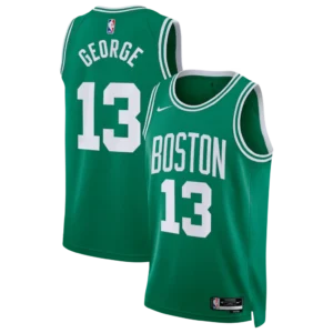 Celtics 2026 Paul George Kelly Green Stitched Jersey