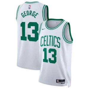 Celtics 2026 Paul George White Stitched Jersey
