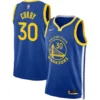 Stephen Curry Golden State Warriors Royal Icon Stitched Jersey